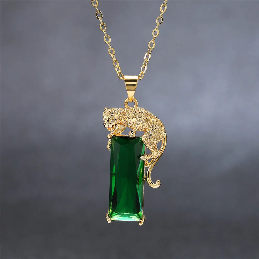 14K Yellow Gold Real Natural Emerald Necklaces Women Silver 925 Jewelry Pierscionki Bizuteria Emerald Gemstone Pendant Necklace