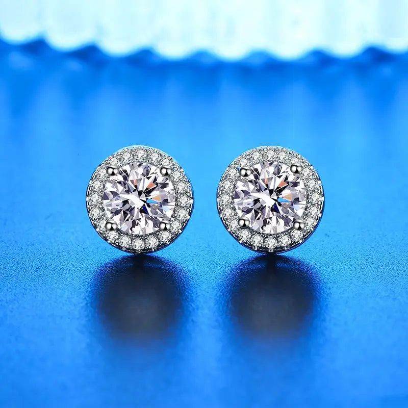 925 Sterling Silver Set High Quality Necklace Earring Ring Chain Fashion Jewelry For Women Wedding Birthday Gift